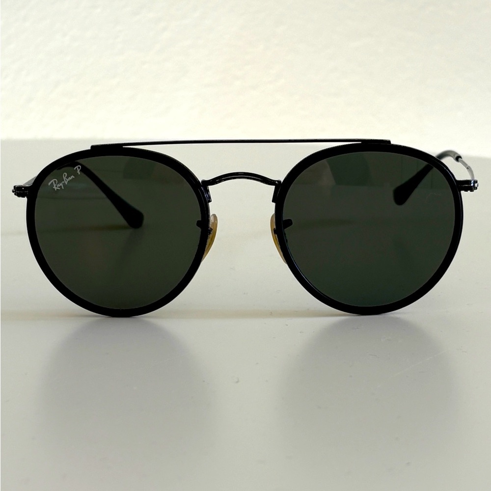 Round Ray Ban Polarized Sunglasses